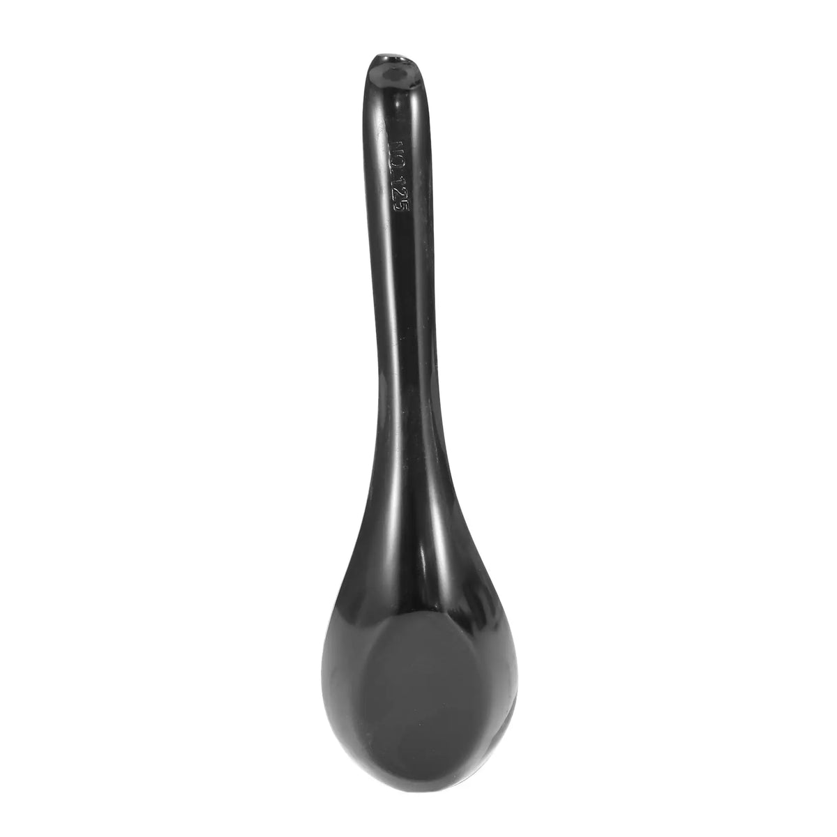 6-Piece Plastic Japanese-Style Soup Spoons - Long-Handle Creative Cutlery Tableware for Restaurants