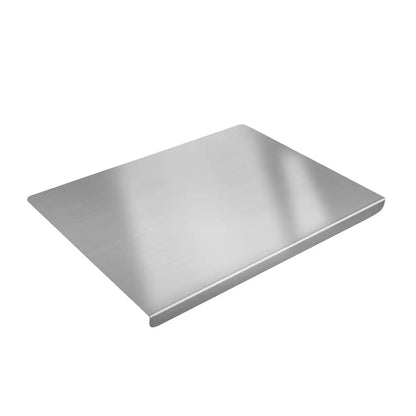 Premium Stainless Steel Kitchen Cutting Board - Non-slip Rubber Base, Heavy Duty Versatile Kitchen Gadget for Family Meat & Vegetables, Thanksgiving Gift for Mothers