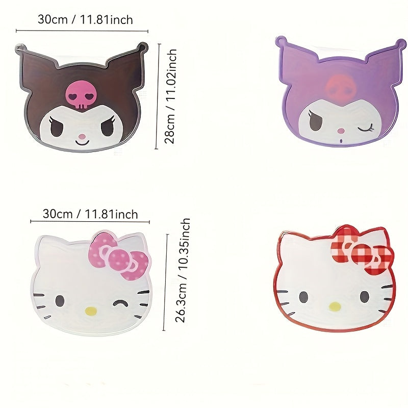Sanrio Authorized, Cute Cartoon Double-Sided Cutting Board, Adorable Cartoon Kitchen Vegetable And Fruit Board, Cute Cinnamonroll Board, Kuromi Cute Board, Hello Kitty Cute Fruit Board, Adorable Kitchen Additions