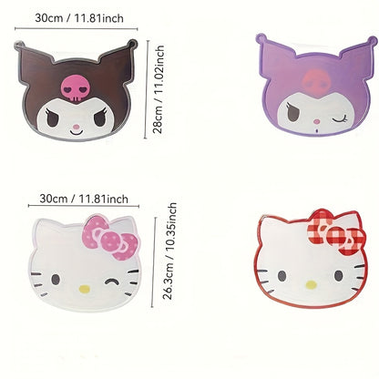 Sanrio Authorized, Cute Cartoon Double-Sided Cutting Board, Adorable Cartoon Kitchen Vegetable And Fruit Board, Cute Cinnamonroll Board, Kuromi Cute Board, Hello Kitty Cute Fruit Board, Adorable Kitchen Additions