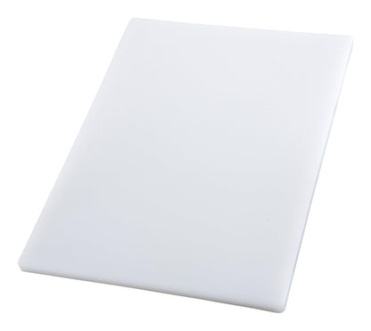 Winco Cutting Board, 18 by 24 by 1/2-Inch, White, 18" x 24"
