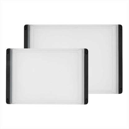 OXO Good Grips 2-Piece Plastic Cutting Board Set - Double-Sided