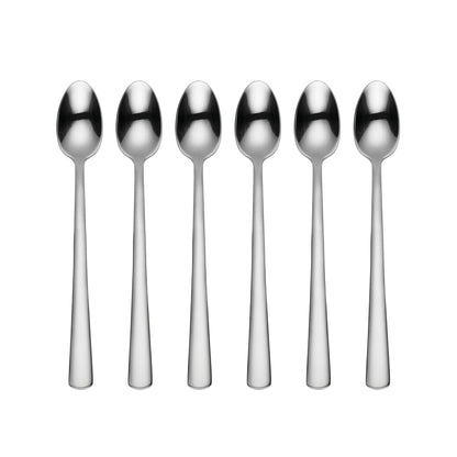 Oneida Aptitude Soup Spoons Silverware Set for 6, Flatware