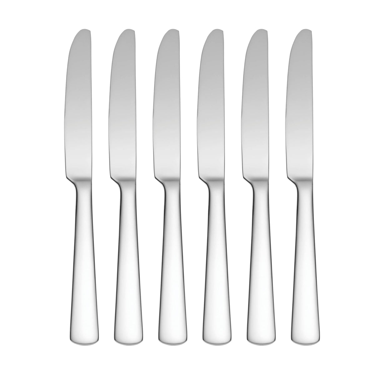 Oneida Aptitude Soup Spoons Silverware Set for 6, Flatware