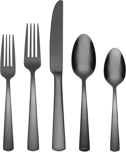 Oneida Aptitude Soup Spoons Silverware Set for 6, Flatware