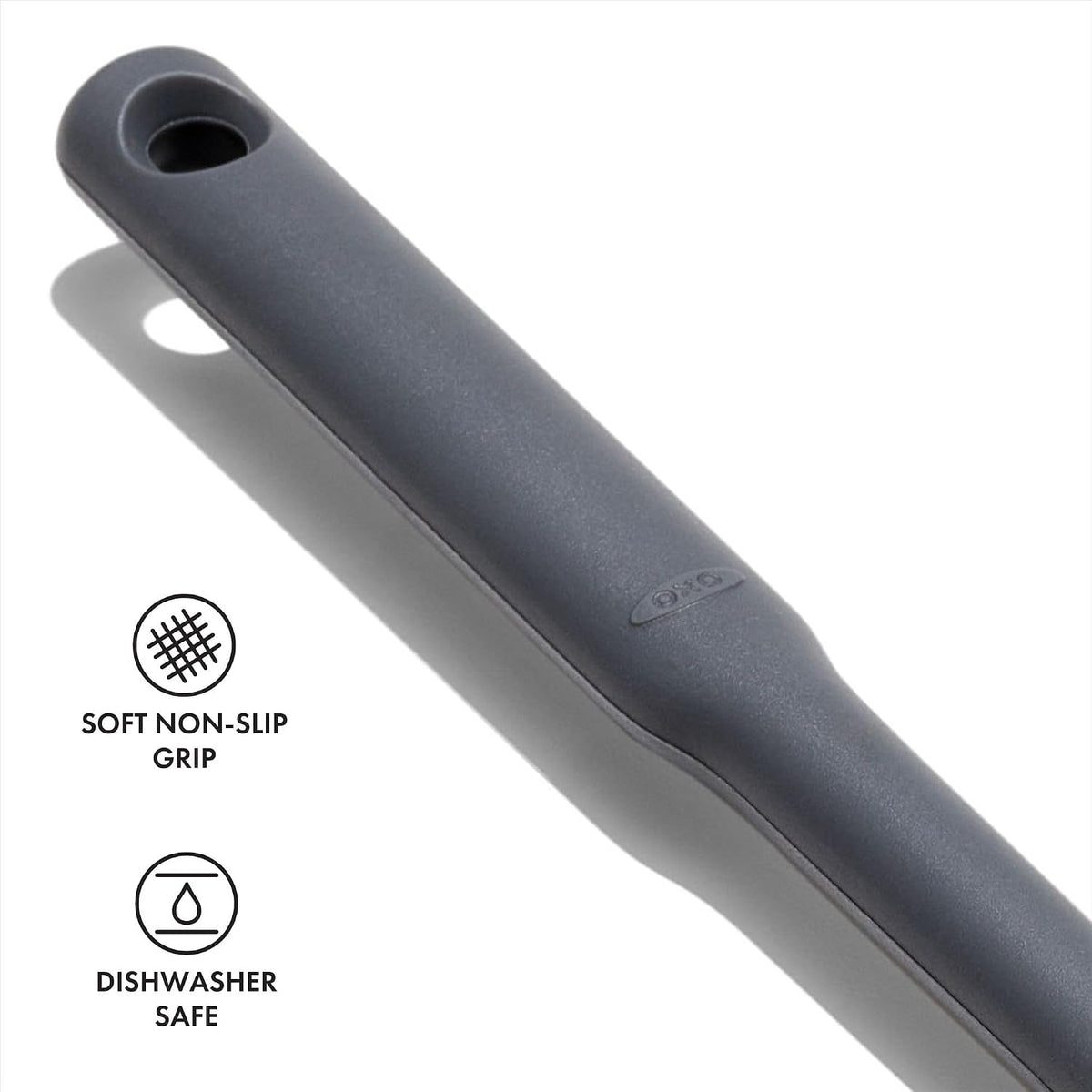 OXO Good Grips Silicone Slotted Spoon - Peppercorn