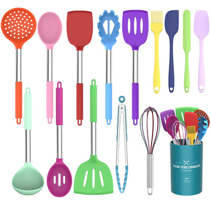 Umite Chef Kitchen Utensil Set, 15pcs Silicone Cooking Utensils
