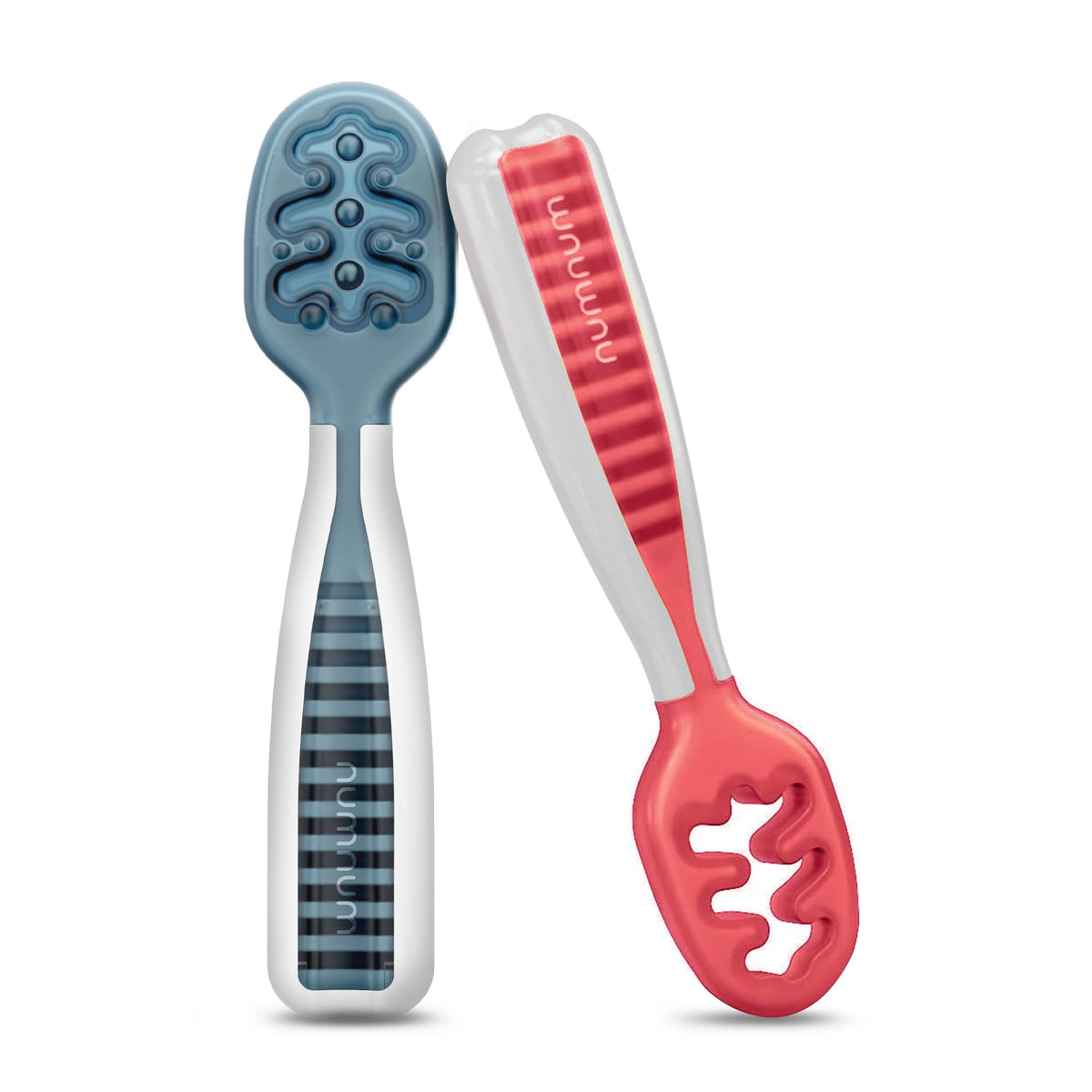 NumNum Baby Spoons Self Feeding 6 Months, 6-Pack Rainbow