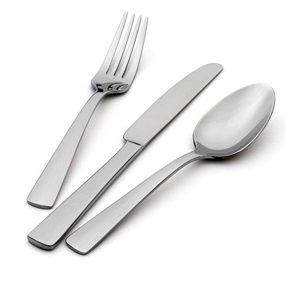 Oneida Aptitude Soup Spoons Silverware Set for 6, Flatware