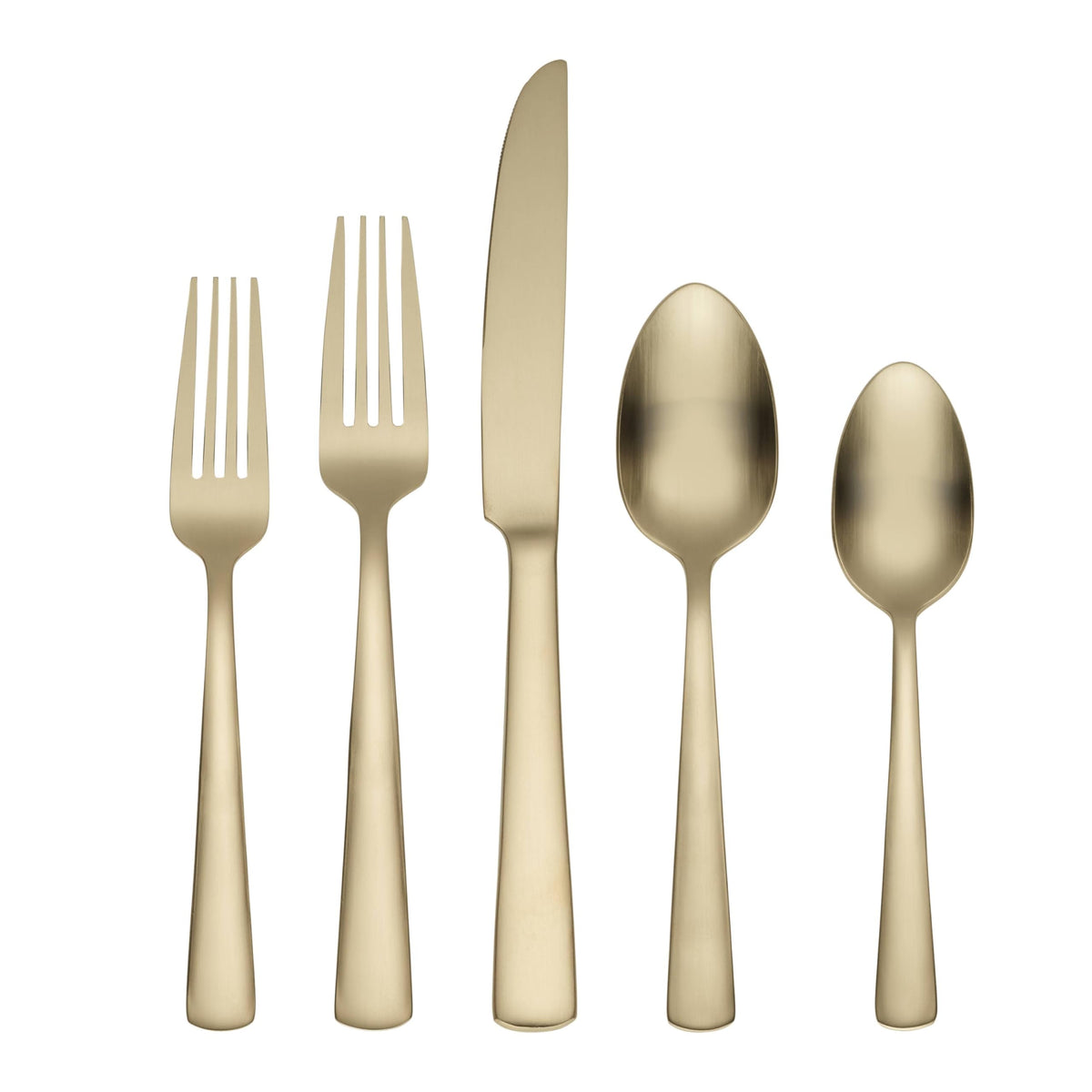 Oneida Aptitude Soup Spoons Silverware Set for 6, Flatware