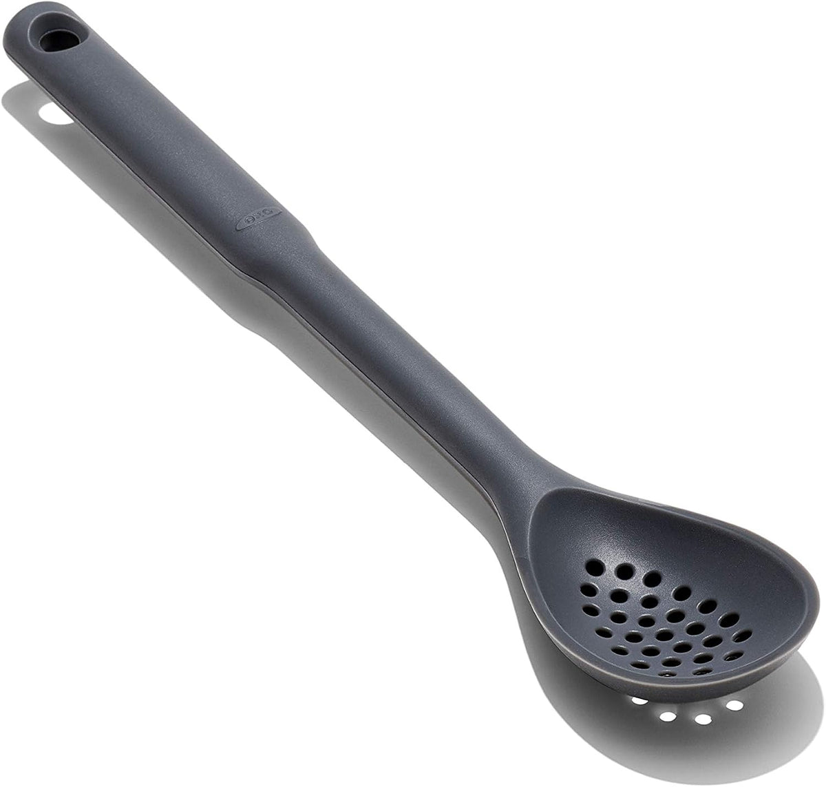 OXO Good Grips Silicone Slotted Spoon - Peppercorn