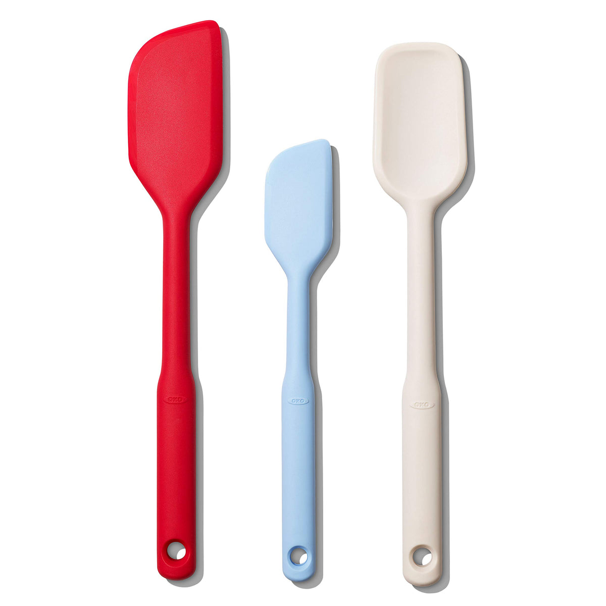 OXO Good Grips Silicone Heat Resistant Spatula Set - 3 Piece, Multicolor