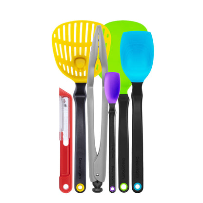 Dreamfarm Set of Essentials Silicone & Nylon Kitchen Utensils 4pc Set