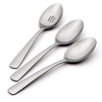 Oneida Aptitude Soup Spoons Silverware Set for 6, Flatware