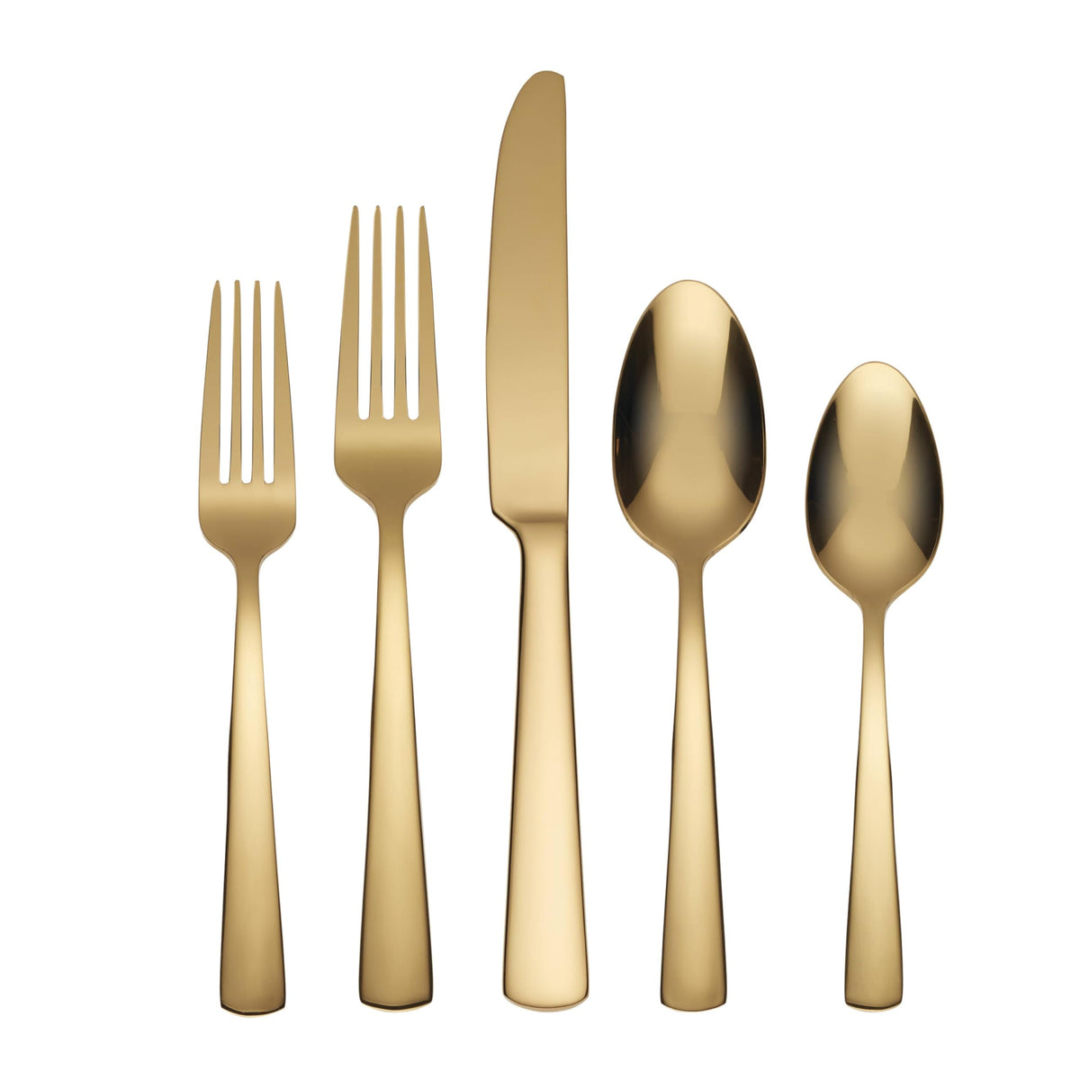 Oneida Aptitude Soup Spoons Silverware Set for 6, Flatware