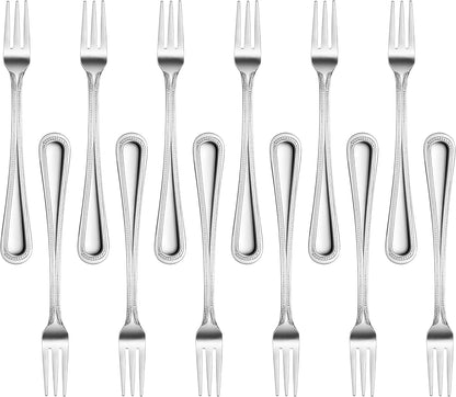 New Star Foodservice Bead Pattern 18/0 Stainless Steel Bouillon Spoon, 6.3-Inch, Set of 12, Commercial Grade