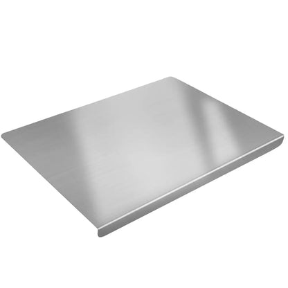 Premium Stainless Steel Kitchen Cutting Board - Non-slip Rubber Base, Heavy Duty Versatile Kitchen Gadget for Family Meat & Vegetables, Thanksgiving Gift for Mothers