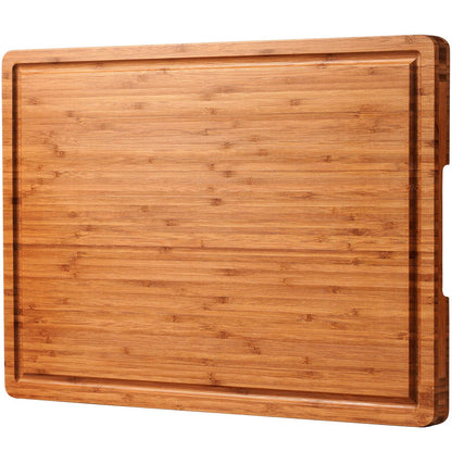 Allsum Extra Thick Wood Cutting Board for Kitchen, Reversible and Durable