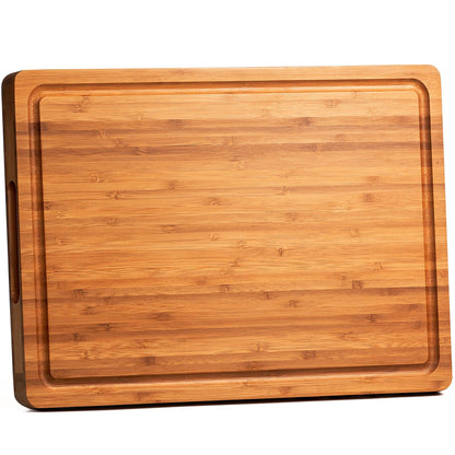 Allsum Extra Thick Wood Cutting Board for Kitchen, Reversible and Durable