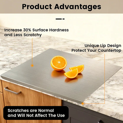 Stainless Steel Chopping Board, Non-slip Kitchen Chopping Board, Kitchen Cutting Board, Kitchen Accessories, Household Kitchen Gadgets #4th of july accessories,home essentials,sohochic